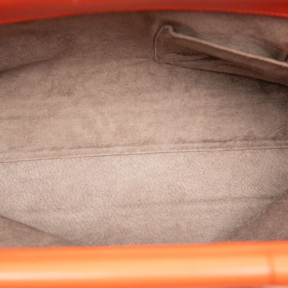 Bottega Veneta Intrecciato Orange Leather Women's Bottega Veneta - Picture 4 of 7